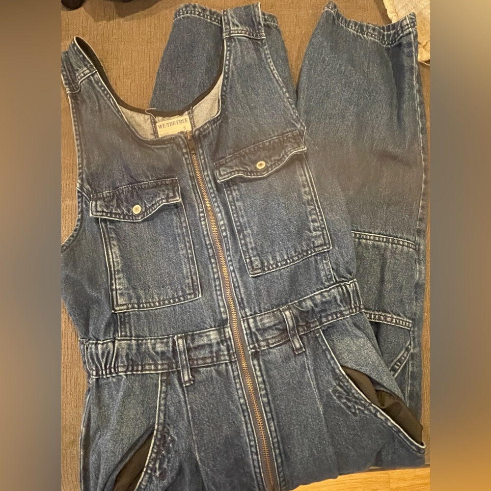 Free People Cloud Nine Jumpsuit- Small
